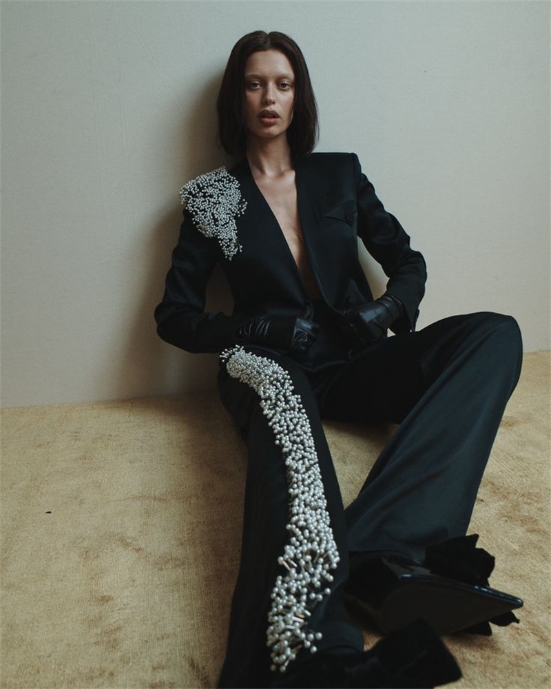 Women Formal Wear Designers - Conjunto de trajes de oficina negros