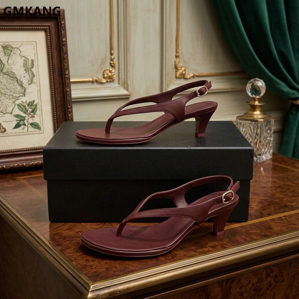Kitten Heel Women - Sandalias de tacón bajo con plataforma