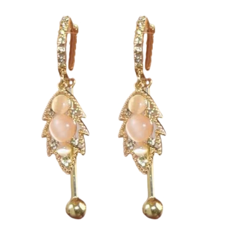 Women Formal Wear Designers - N7YF Pendientes Hoja Gato Para Mujer