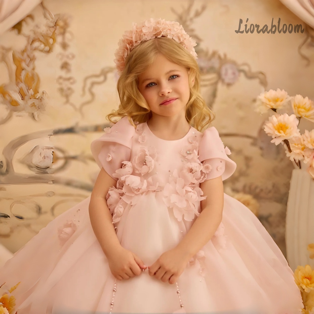 Women'S Formal Wear Wedding - Vestido de Princesa Personalizado para Niñas,