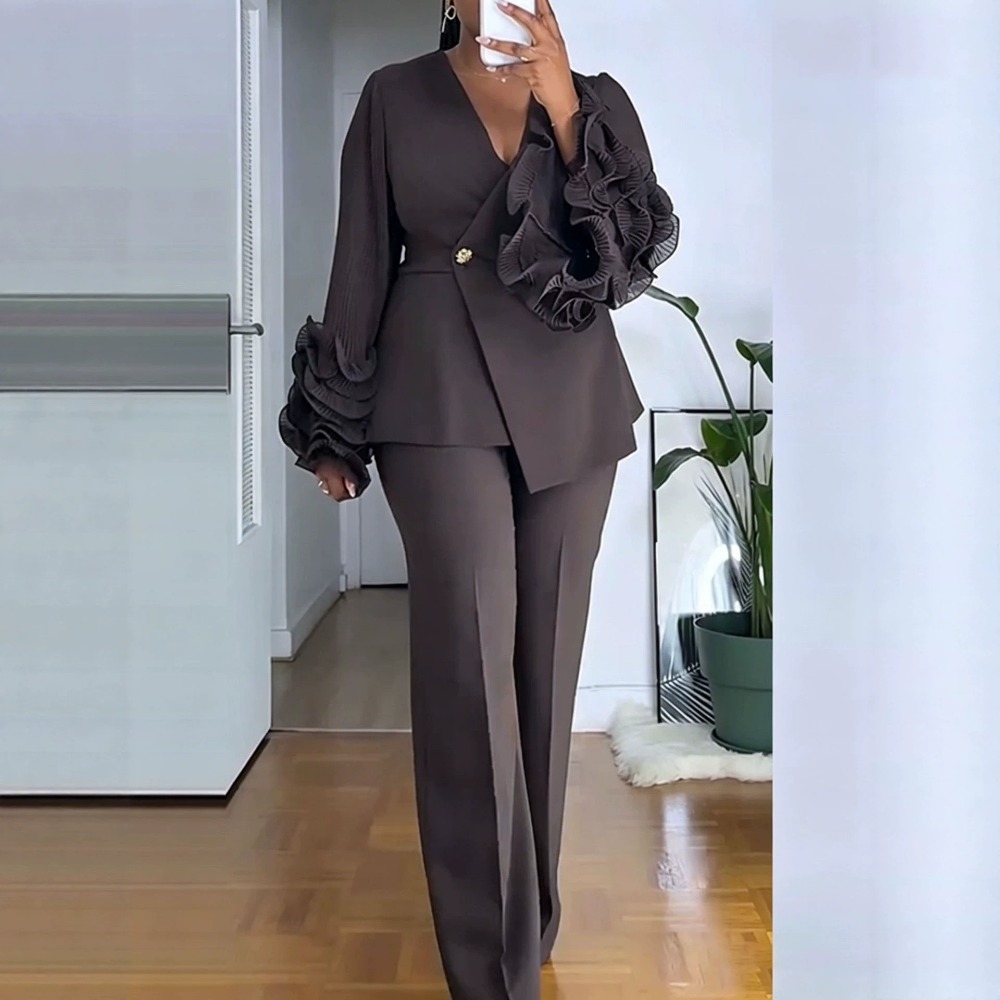 Women'S Formal Wear Suit - Traje de pantalón de 2 piezas