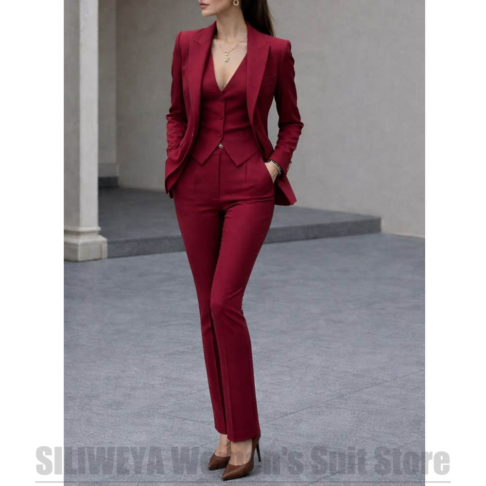 Women'S Formal Wear Wedding - Conjunto de traje de 3 piezas