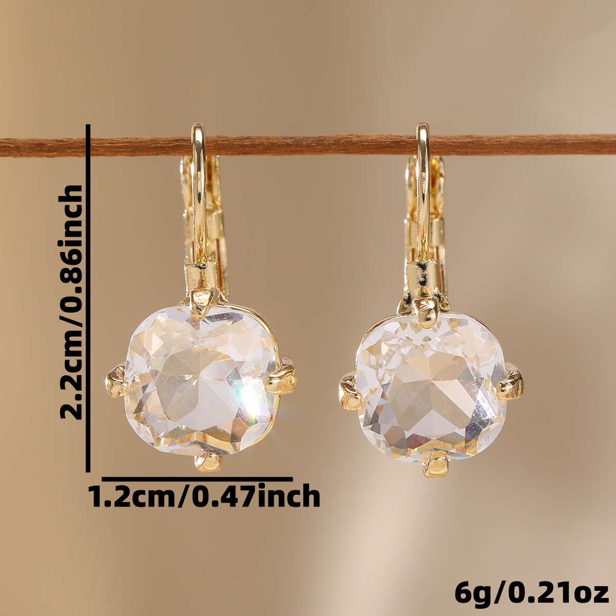 Elegantes Pendientes de Botón  - Women Formal Event Wear reseña y precio