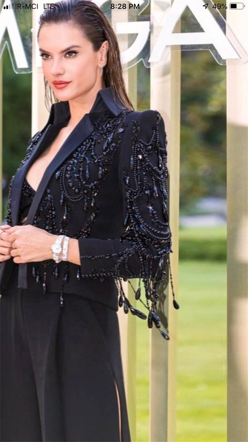 Conjunto de trajes de mujer co - Women Formal Wear Black reseña y precio