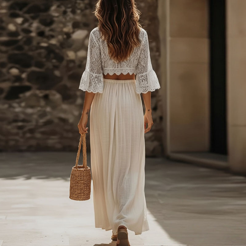 Conjunto de dos piezas bohemio - Women'S Formal Wear Suit reseña y precio