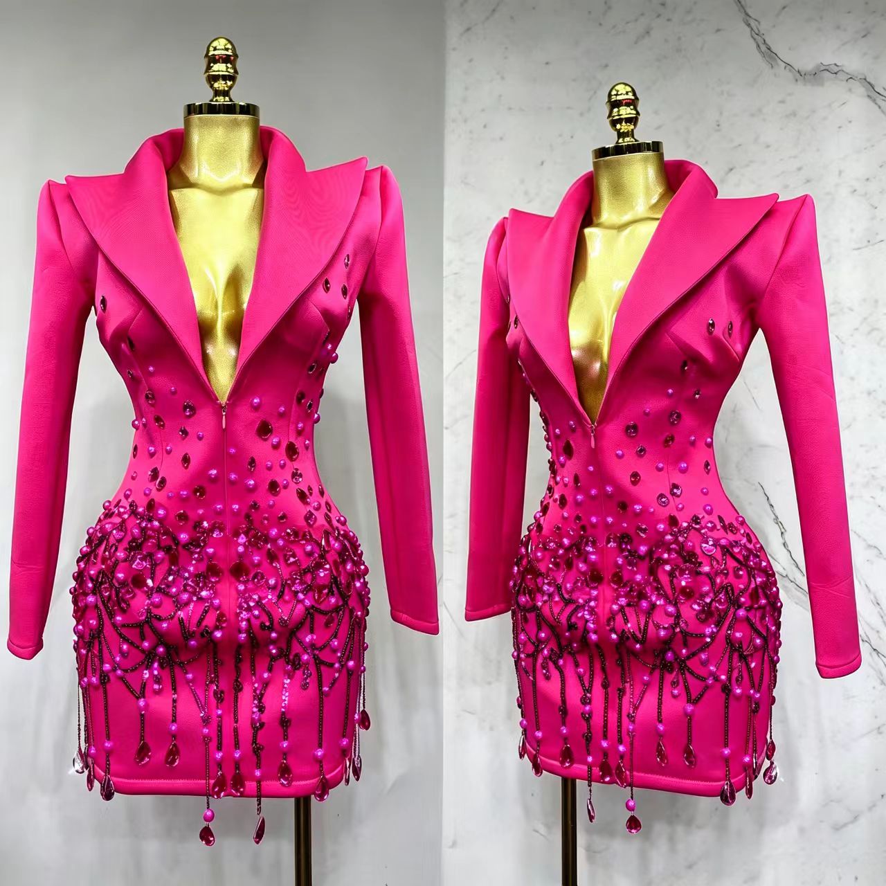 Vestido Mini Brillante con Cad - Women'S Formal Wear Wedding reseña y precio