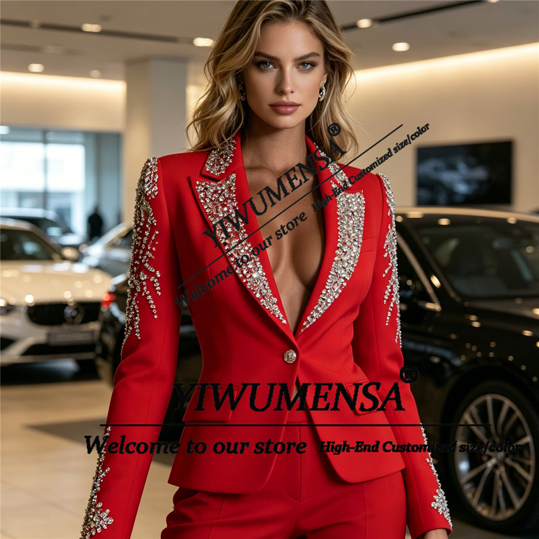 Trajes de Lujo para Mujer, Con - Women'S Formal Wear Suit reseña y precio