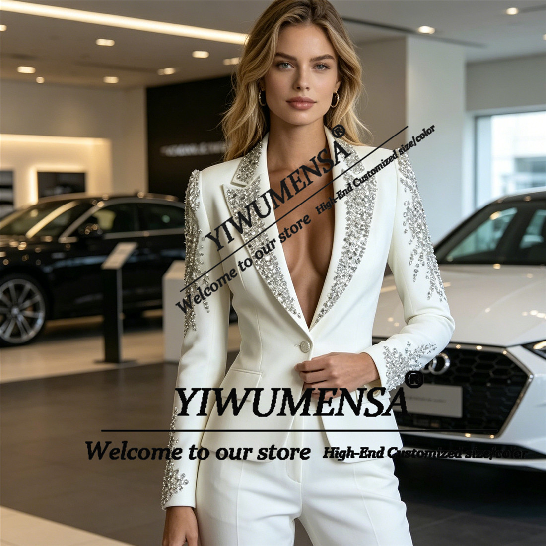 Trajes de Lujo para Mujer, Con - Women'S Formal Wear Suit reseña y precio
