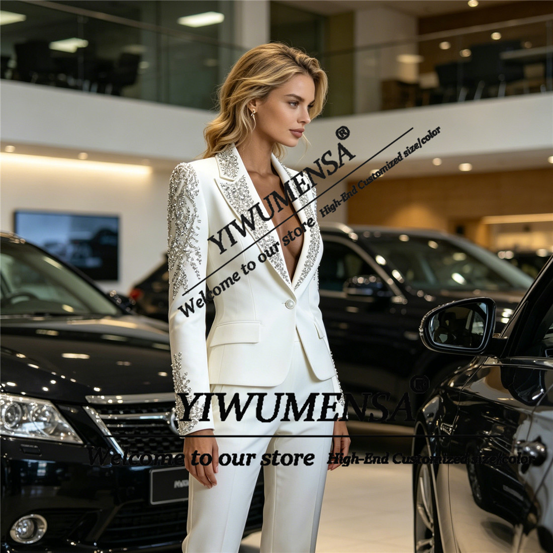 Trajes de Lujo para Mujer, Con - Women'S Formal Wear Suit reseña y precio