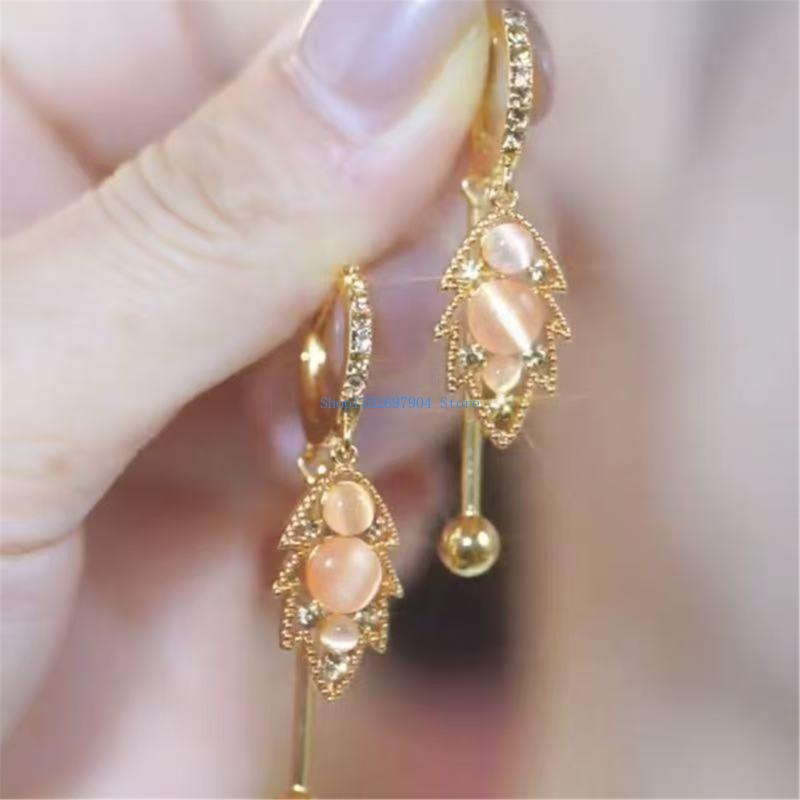 N7YF Pendientes Hoja Gato Para - Women Formal Wear Designers reseña y precio