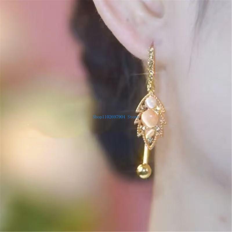 N7YF Pendientes Hoja Gato Para - Women Formal Wear Designers reseña y precio