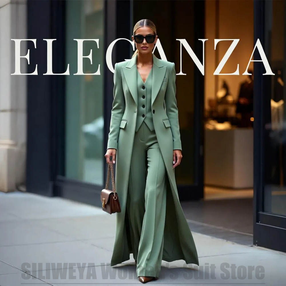 Elegante Conjunto de Traje de  - Women Formal Wear Vest reseña y precio