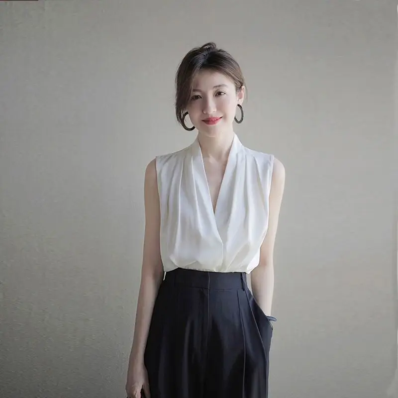Camisas y blusas sin mangas pa - Women Formal Wear M&S reseña y precio