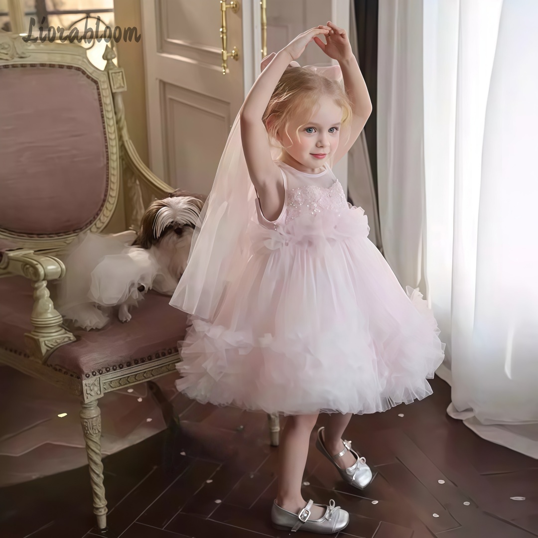 Vestido de Tul para Niñas, Dis - Women Formal Wear Designers reseña y precio