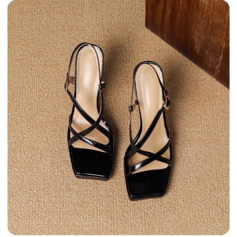 Sandalias con punta abierta y  - Kitten Heel Women reseña y precio