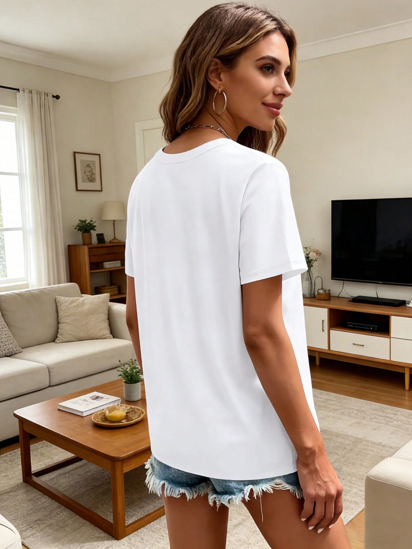 Talla grande, camisa con estam - Women Formal Event Wear reseña y precio