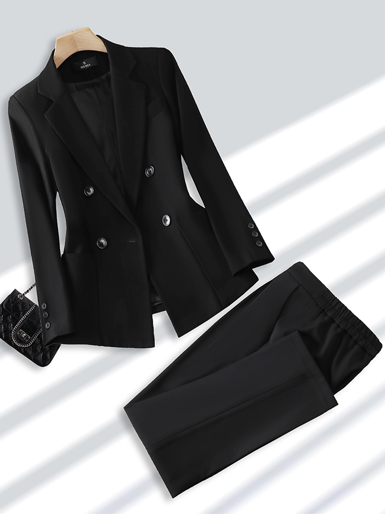 Traje Formal de 2 piezas con b - Women Formal Wear Black reseña y precio