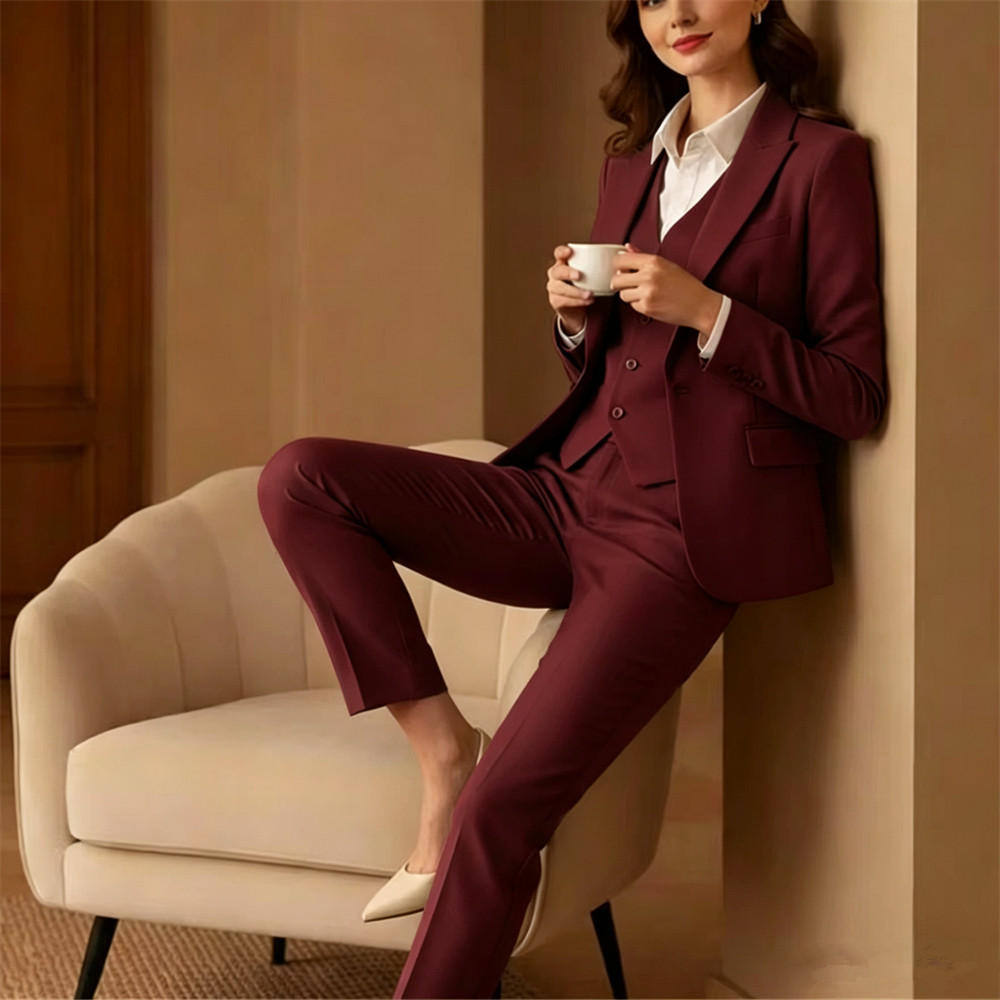 Nuevo Traje Verde Salvia para  - Women Formal Wear Vest reseña y precio