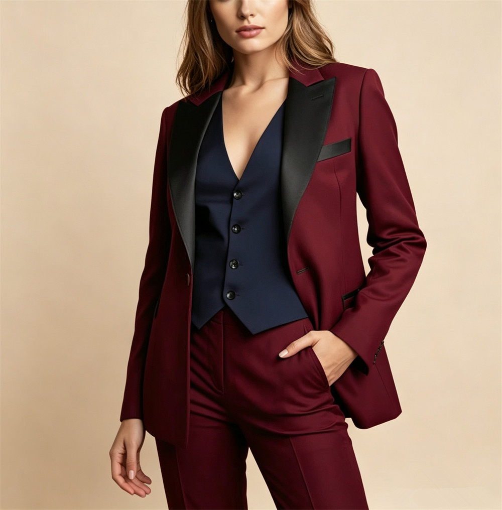 Elegante Traje de Mujer Color  - Women Formal Wear Vest reseña y precio