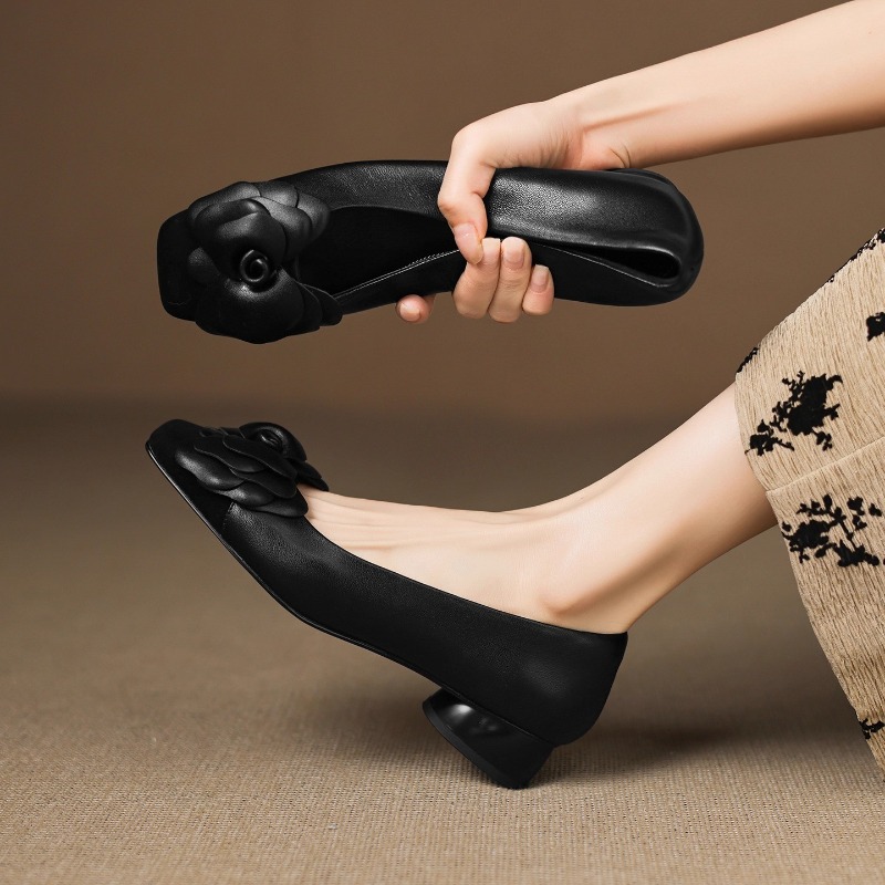 Zapatos de mujer versátiles co - Kitten Heel Women reseña y precio