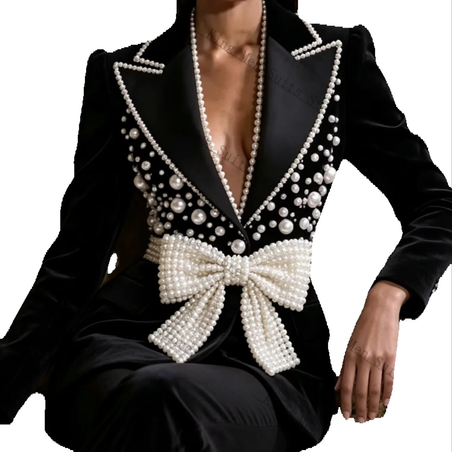 Conjunto de Trajes Formales de - Women Luxury Formal Wear reseña y precio