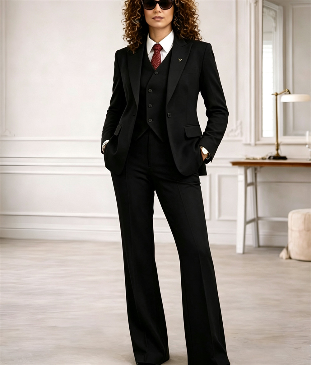Traje de Mujer de 3 Piezas, Es - Women Formal Wear Vest reseña y precio