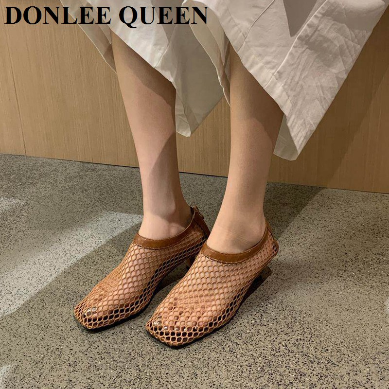 Sandalias mule vintage de mall - Kitten Heel Women reseña y precio