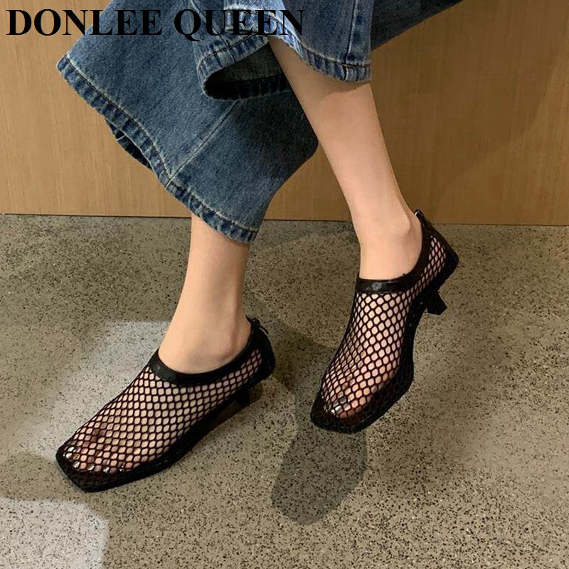Sandalias mule vintage de mall - Kitten Heel Women reseña y precio