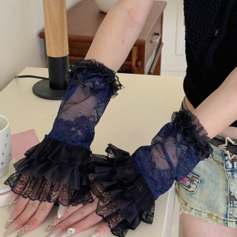 Guantes fiesta nupcial E15F ma - Women Formal Event Wear reseña y precio