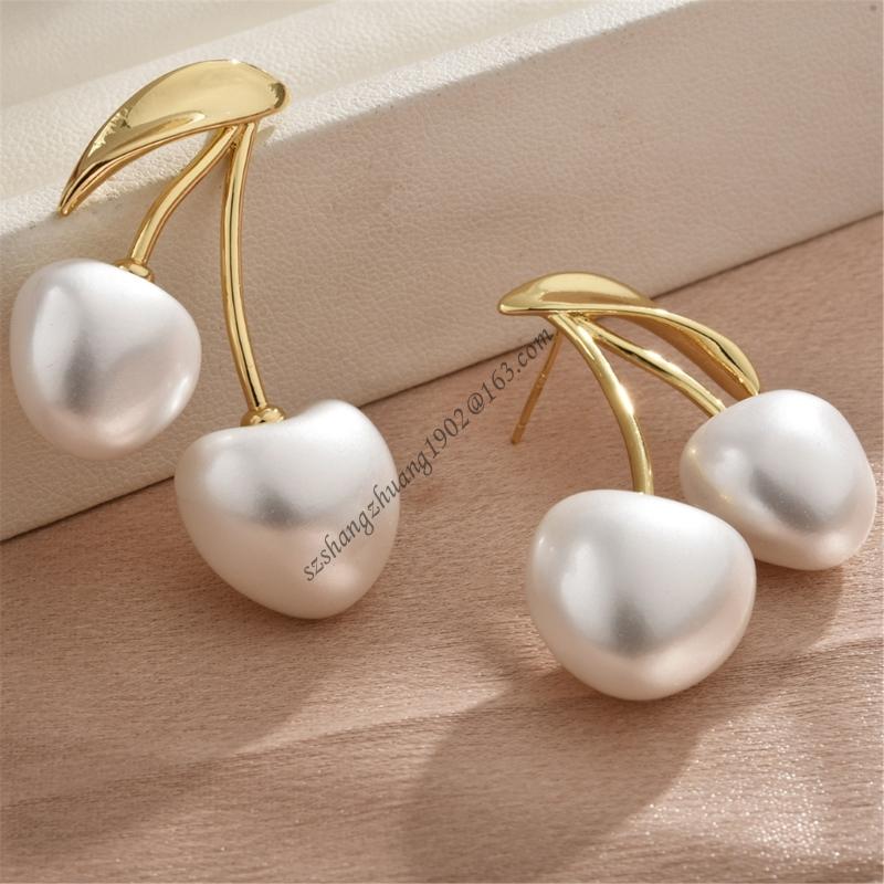 Pendientes colgantes perlas ce - Women Formal Event Wear reseña y precio