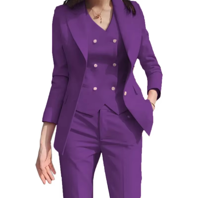 Traje de Mujer de Lujo, 3 Piez - Women Formal Wear Vest reseña y precio