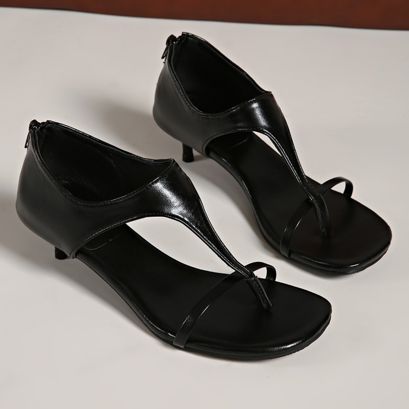 Sandalias Minimalistas con Tir - Kitten Heel Women reseña y precio